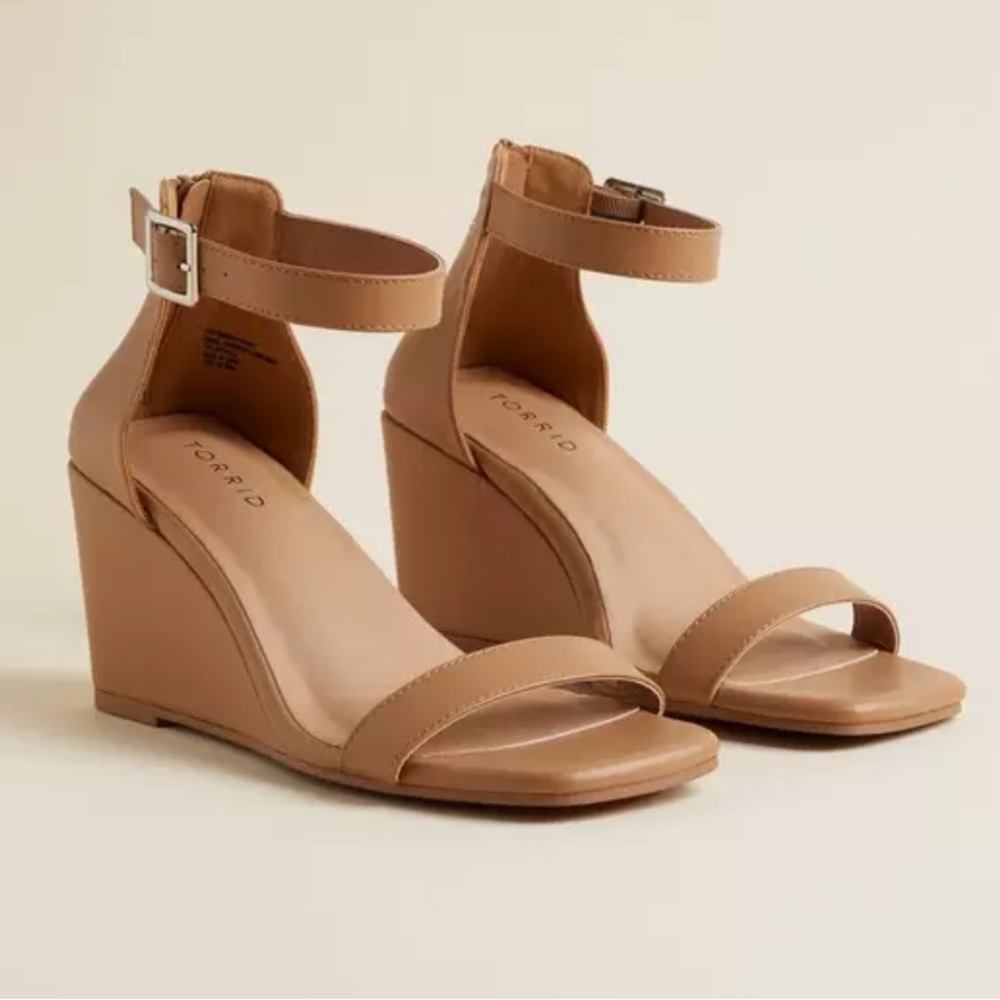 Torrid Women's Cognac Wedge Shoes